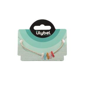 LILYBEL BRACCIALE CHARMS CERCHIETTI