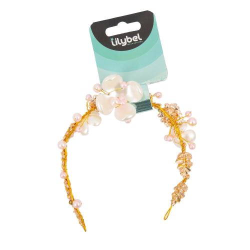 LILYBEL CERCHIETTO ORO E PERLE