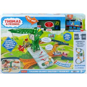 THOMAS & FRIENDS IL TRENINO THOMAS CENTRO SMISTAMENTO DI CRANKY 60 MELODIE 3 PERSONAGGI