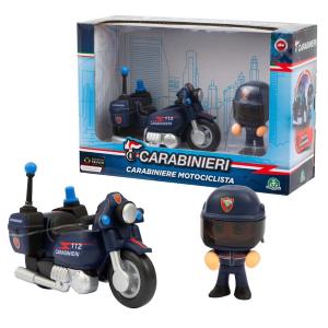 CARABINIERI - MOTO CON PERSONAGGIO