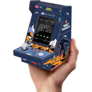 CONSOLE VIDEOGIOCHI RETRO PORTATILE MY ARCADE MICRO PLAYER 4.8" SPACE INVADERS COLLECTIBLE RETRO