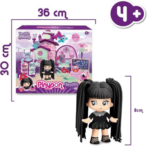 PINYPON TERRIFIC ACADEMY - ACCADEMIA CON INSEGNANTE E ACCESSORI