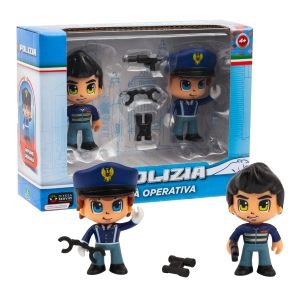 POLIZIA - PACK 2 PERSONAGGI