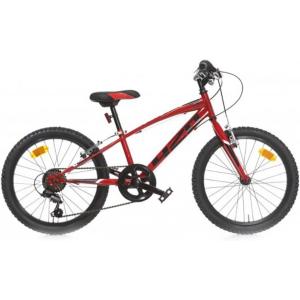 BICICLETTA 20" ROSSA MTB BOY CON CAMBIO 6V