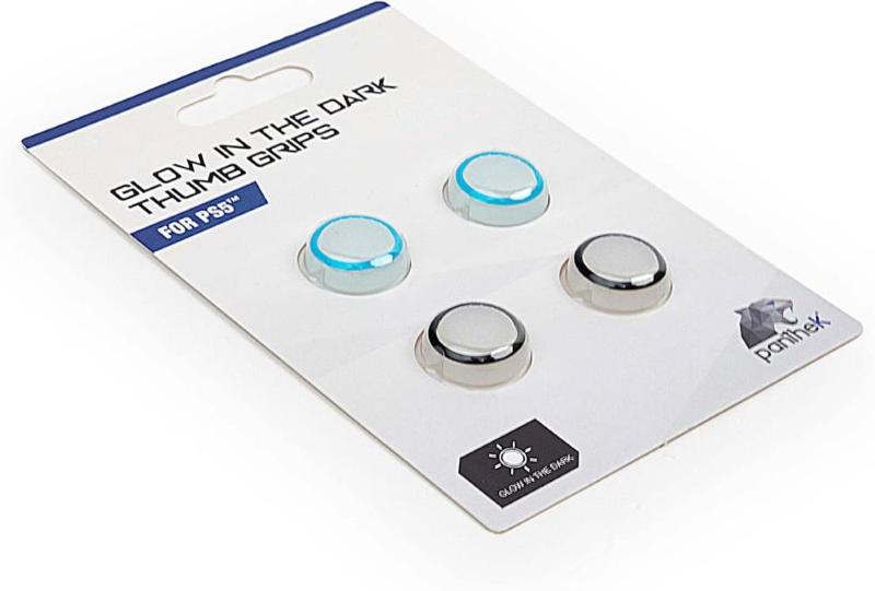PANTHEK PS5 GOMMINI PER CONTROLLER GLOW IN THE DARK