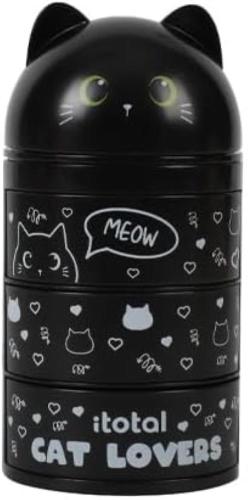 ORGANIZER VERTICALE PER SCRIVANIA BLACK CAT GATTO NERO