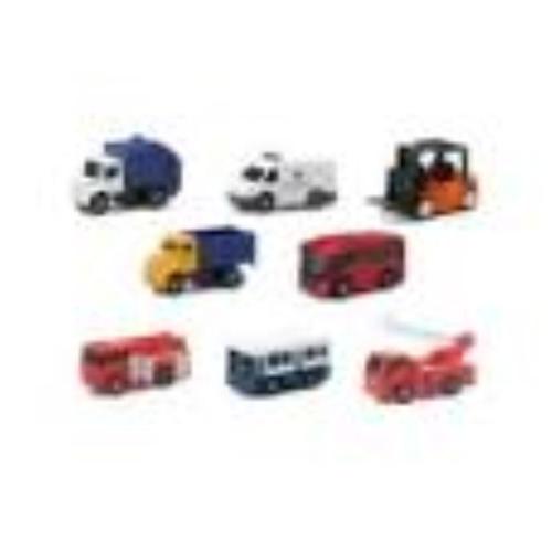 DIE CAST MINI VEICOLI FREE WHEEL RETRO CARICA ASS