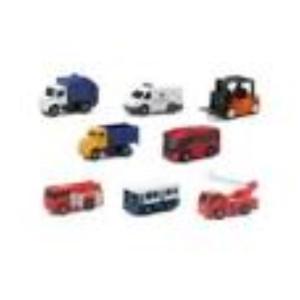 DIE CAST MINI VEICOLI FREE WHEEL RETRO CARICA ASS