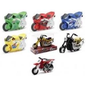DIE CAST MINI BIKES PULL BACK