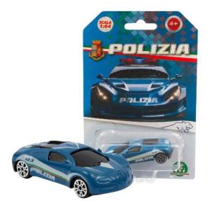 POLIZIA - DIE CAST 1:64 SINGOLO MODELLO 7 IN METALLO