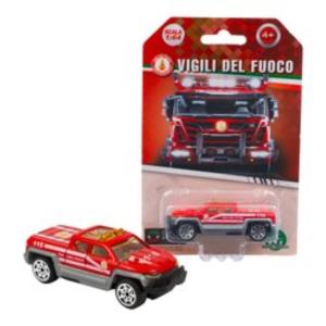 VIGILI DEL FUOCO - DIE CAST 1:64 SINGOLO MODELLO 4 IN METALLO