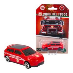 VIGILI DEL FUOCO - DIE CAST 1:64 SINGOLO MODELLO 6 IN METALLO