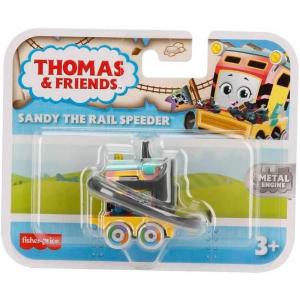 THOMAS & FRIENDS - TRENINO IN METALLO SANDY THE RAIL SPEEDER