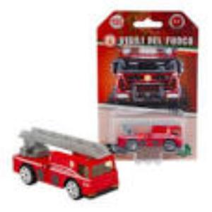 VIGILI DEL FUOCO - DIE CAST 1:64 SINGOLO MODELLO 2 IN METALLO