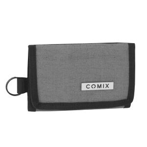 PORTAFOGLIO MONOCOLORE GRIGIO MELANGE COMIX