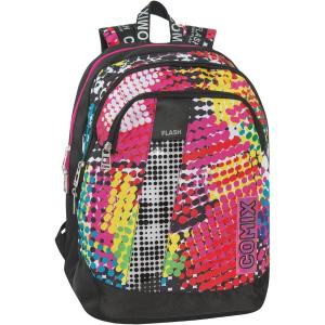 ZAINO ORGANIZZATO COMIX FLASH DOTS SMELL