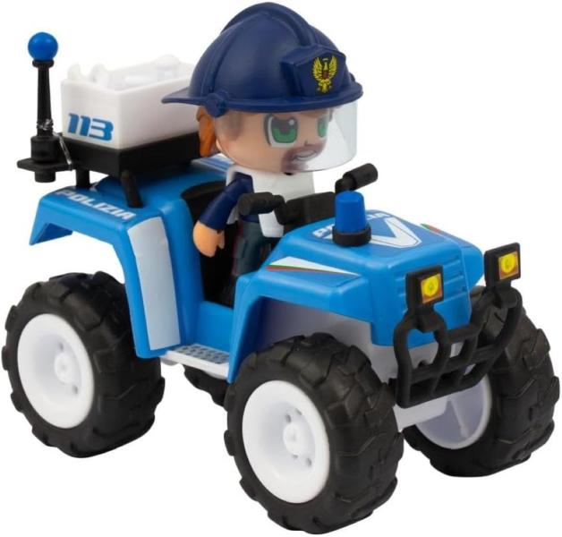 POLIZIA - QUAD CON PERSONAGGIO