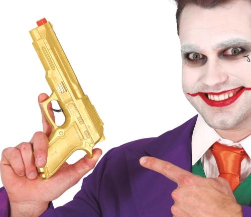 PISTOLA ORO 22 CM JOKER 16178