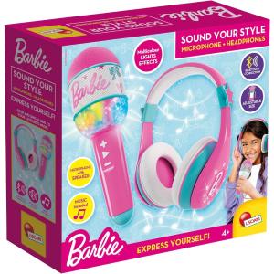 BARBIE SOUND YOUR STYLE CUFFIE + MICROFONO