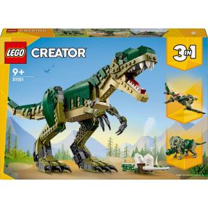 LEGO CREATOR T. REX DINOSAURO TRICERATOPO E PTERODATTILO