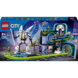 LEGO MY CITY MONTAGNE RUSSE DI ROBOT WORLD