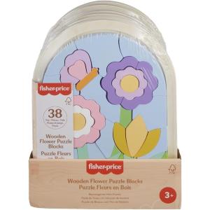 WOOD PUZZLE FIORI IN LEGNO, 37 PZ