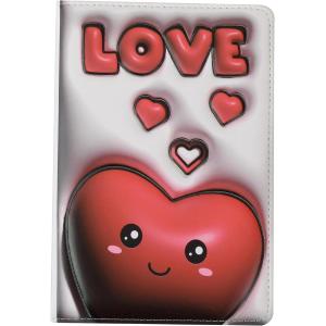 NOTEBOOK SQUISHY A5 3D LOVE CUORE