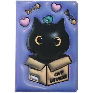 NOTEBOOK SQUISHY A5 3D GATTINO NERO