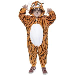COSTUME TUTA TIGRE BAMBINO - TAGLIA S 3-4 ANNI