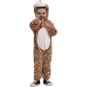 COSTUME TUTA LEOPARDO BAMBINO - TAGLIA M 5-7 ANNI