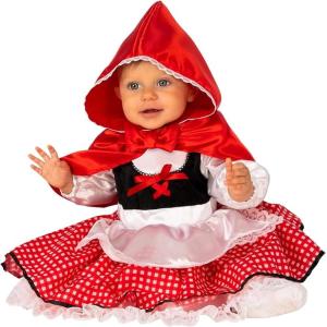 COSTUME CAPPUCCETTO ROSSO NEONATA MISURA 12-24 MESI
