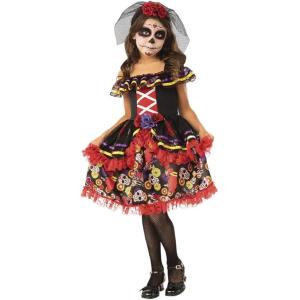 COSTUME KATRINITA DELUXE RAGAZZA MISURA M GIORNO DEI MORTI