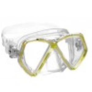 MASCHERA SUBACQUEA MARES ZEPHIR CON CORNICE GIALLO