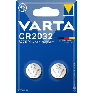 BATTERIA ALCALINA LITIO 2PZ A BOTTONE 2032