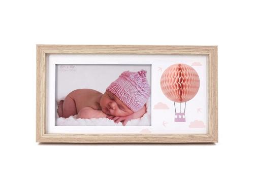 PORTAFOTO 10X15 CM PALLONCINO ROSA