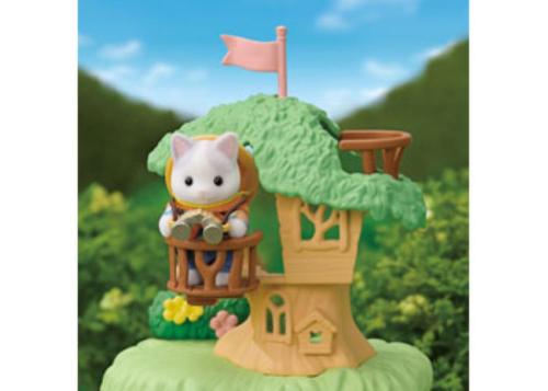 SYLVANIAN FAMILIES - SET DA ESPLORAZIONE: FRATELLO E BEBÈ GATTO LATTE