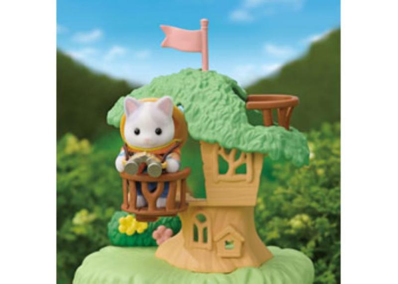 SYLVANIAN FAMILIES - SET DA ESPLORAZIONE: FRATELLO E BEBÈ GATTO LATTE