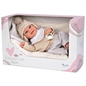 ARIAS - BAMBOLA REBORN BEBÈ LUCA 35 CM CON PESO 60826