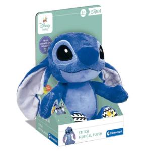 BABY DISNEY PELUCHE MUSICALE INTERATTIVO - STITCH CALM & PLAY, MUSICAL PLUSH