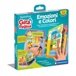 SAPIENTINO -  LIBRO GIRAPAGINA EMOZIONI & COLORI