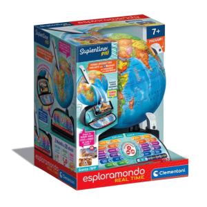 SAPIENTINO PIU' - MAPPAMONDO ESPLORAMONDO GLOBO DIGITAL REAL TIME INTERATTIVO PARLANTE