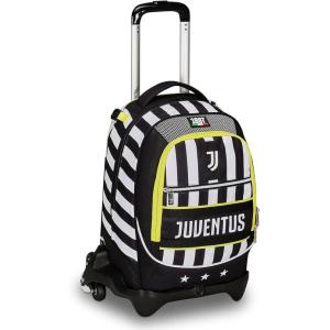 TROLLEY PORTA ZAINO 3 RUOTE JUVENTUS WIN IS THE RULE