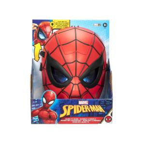 MASCHERA ELETTRONICA DI SPIDERMAN OCCHI LUMINOSI