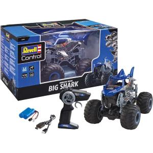 MONSTER TRUCK RADIOCOMANDATO BIG SHARK BLU