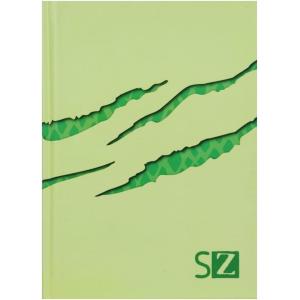 DIARIO 16 MESI 11x15 SCUOLA ZOO 2024/25 DETTAGLIO DATATO VERDE CON STRISCE