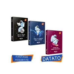 DIARIO 12 MESI 13x17,7 7 IN CONDOTTA 2024/25 ASTRONAUTA