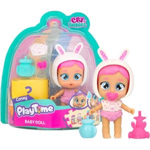 CRY BABIES PLAYTIME MINI BAMBOLA CONEY 8.5 CM