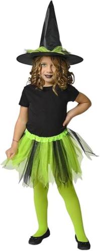 SET COSTUME STREGA TUTU VERDE