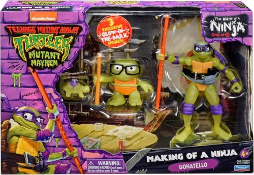 TARTARUGHE NINJA TURTLES SET DELUXE EVOLUZIONE DI DONATELLO