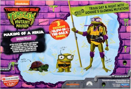 TARTARUGHE NINJA TURTLES SET DELUXE EVOLUZIONE DI DONATELLO